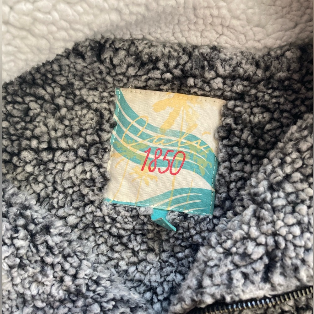 Cali 1850 | Women’s Quarter Zip Pullover Sherpa - Picture 4 of 5